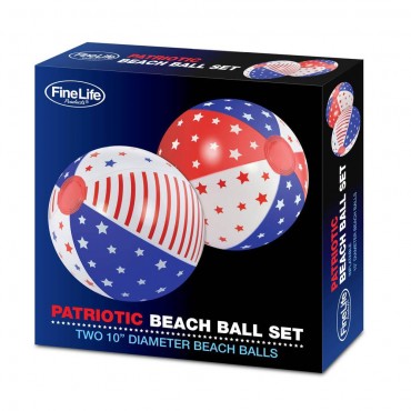 Patriotic Beach Ball Set