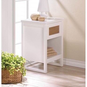 Perfect White Side Table