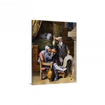 Physician Preparing Patient For Surgical Purposes Wall Art - Canvas - Gallery Wrap