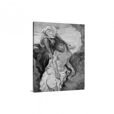 Pieta C 1890 Wall Art - Canvas - Gallery Wrap