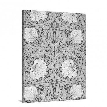 Pimpernell Wallpaper Design By William Morris Wall Art - Canvas - Gallery Wrap