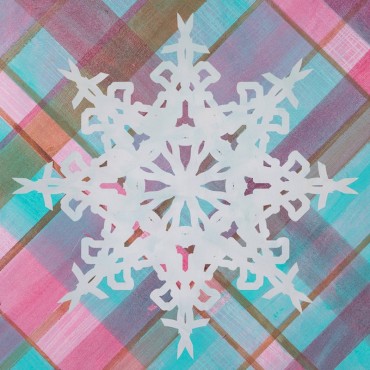 Plaid Snowflake Wonderland V