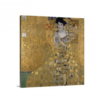 Portrait Of Adele Bloch Bauer By Gustav Klimt Wall Art - Canvas - Gallery Wrap