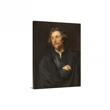 Portrait Of Georg Petel By Anthony Van Dyck Wall Art - Canvas - Gallery Wrap