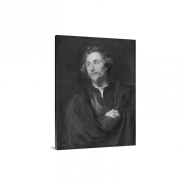 Portrait Of Georg Petel By Anthony Van Dyck Wall Art - Canvas - Gallery Wrap