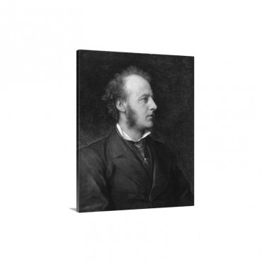 Portrait Of Sir John Everett Millais By George Frederic Watts Wall Art - Canvas - Gallery Wrap