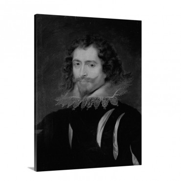 Portrait Of George Villiers 1592 1628 1st Duke Of Buckingham See Also Wall Art - Canvas - Gallery Wrap