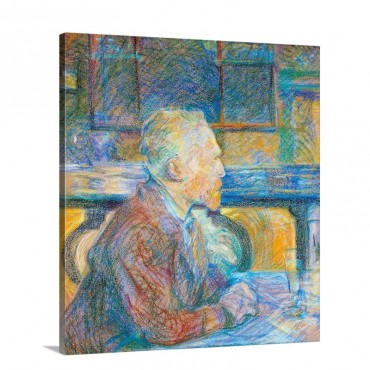 Portrait Of Vincent Van Gogh Wall Art - Canvas - Gallery Wrap