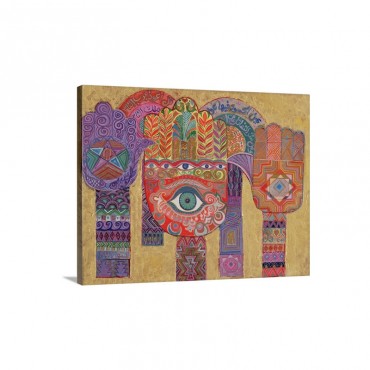 Protective Amulets 1992 Wall Art - Canvas - Gallery Wrap