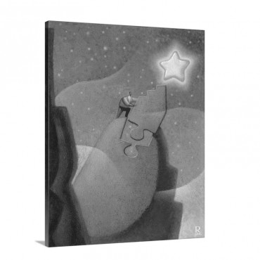 Reach For The Stars Wall Art - Canvas - Gallery Wrap