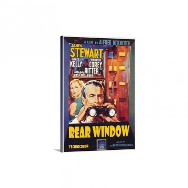 Rear Window 1954 Wall Art - Canvas - Gallery Wrap