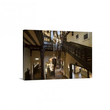 Reception Area Of Rocco Forte Collection Hotel Villa Kennedy Germany Wall Art - Canvas - Gallery Wrap