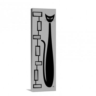 Rectangle Cat Wall Art - Canvas - Gallery Wrap