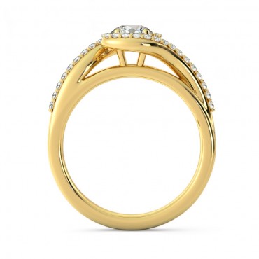 Regan Diamond Ring - Yellow Gold