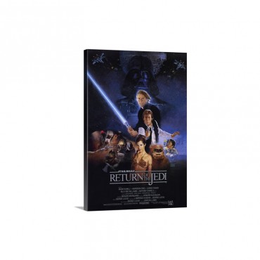 Return Of The Jedi 1983 Wall Art - Canvas - Gallery Wrap