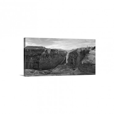 River Passing Through Mountains Toroweap Point Grand Canyon Grand Canyon National Park Arizona Wall Art - Canvas - Gallery Wrap