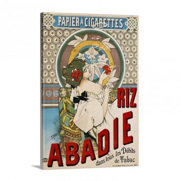 Riz Abadie Poster By H Gray Wall Art - Canvas - Gallery Wrap
