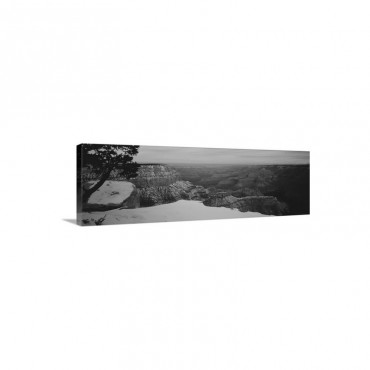 Rock Formations On A Landscape Grand Canyon National Park Arizona Wall Art - Canvas - Gallery Wrap