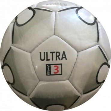 Perrini Ultra Indoor Outdoor Sports Black White Soccer Ball Size 3