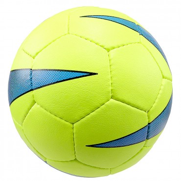 Perrini Storm Star Indoor Outdoor Sports Neon Green Blue Soccer Ball Size 5