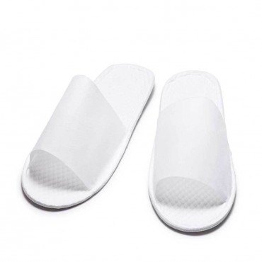 Open Toe Disposable Slippers - 12 Pieces/Dozen