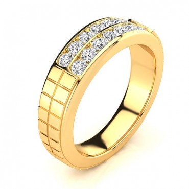 Sean Diamond Ring - Yellow Gold