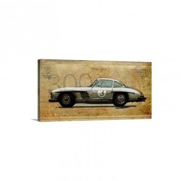 SLK 300 Mercedes Wall Art - Canvas - Gallery Wrap