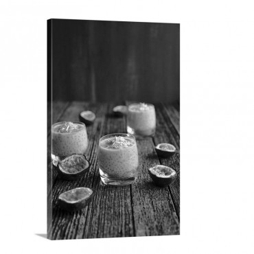 Sago Pudding With Passionfruit Wall Art - Canvas - Gallery Wrap