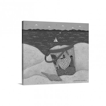 Sandpail  Dotty By The Sea Wall Art - Canvas - Gallery Wrap