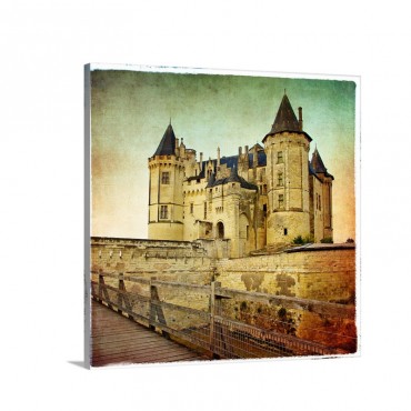 Saumur Castle Wall Art - Canvas - Gallery Wrap