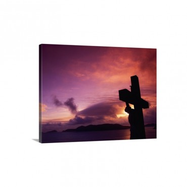 Sculpture Of the Crucifixion, Dingle Peninsula County Kerry Ireland Wall Art - Canvas - Gallery Wrap