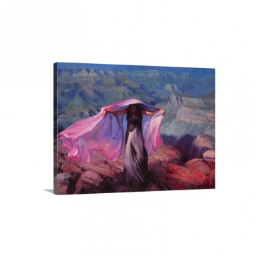 She Danced By The Moon Wall Art - Canvas - Gallery Wrap