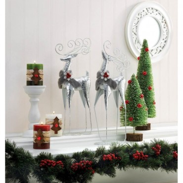 Short Glitter Tree With Ornaments