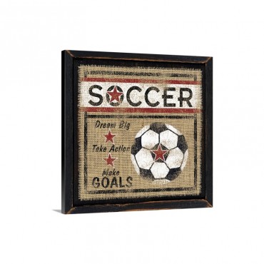 Soccer Wall Art - Canvas - Gallery Wrap