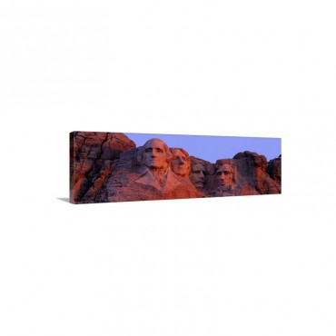 South Dakota Mount Rushmore Wall Art -  Canvas - Gallery Wrap