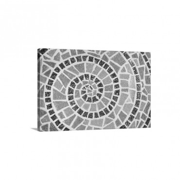 Spiral Mosaic Wall Art - Canvas - Gallery Wrap