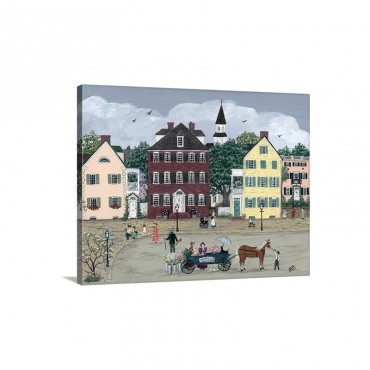 Springtime In Old Charleston Wall Art - Canvas - Gallery Wrap