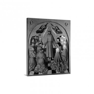 St Francis Giving The Rule To His Disciples Wall Art - Canvas - Gallery Wrap