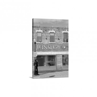 Standing On The Corner Park Historic Route 66 Winslow Arizona USA Wall Art - Canvas - Gallery Wrap