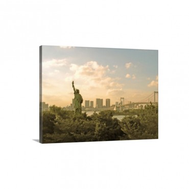 Statue Of Liberty Wall Art - Canvas - Gallery Wrap