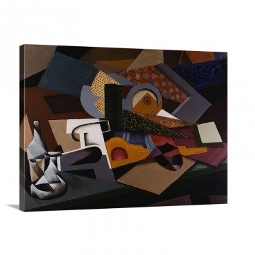 Still Life By Juan Gris Wall Art - Canvas - Gallery Wrap