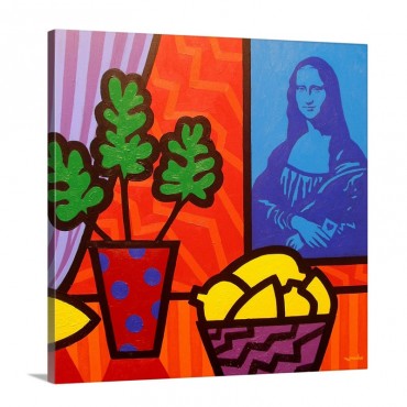 Still Life With Matisse And Mona Lisa Wall Art - Canvas - Gallery Wrap