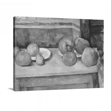 Still Life With Apples And Pears Wall Art - Canvas - Gallery Wrap
