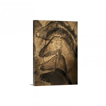 Stone Age Cave Paintings Chauvet France Wall Art - Canvas - Gallery Wrap
