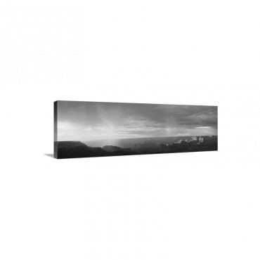 Storm Cloud Over A Landscape Grand Canyon National Park Arizona Wall Art - Canvas - Gallery Wrap
