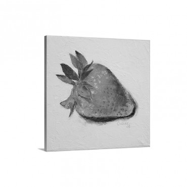 Strawberry Painting Wall Art - Canvas - Gallery Wrap