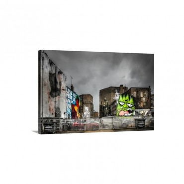 Street Art In The Carpark Wall Art - Canvas - Gallery Wrap