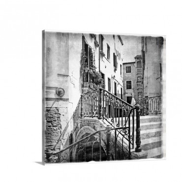 Streets Of Old Venice Wall Art - Canvas - Gallery Wrap