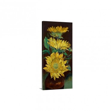 Sunflowers Painting Wall Art - Canvas - Gallery Wrap