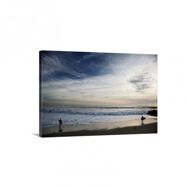 Surfers And Clouds Wall Art - Canvas - Gallery Wrap